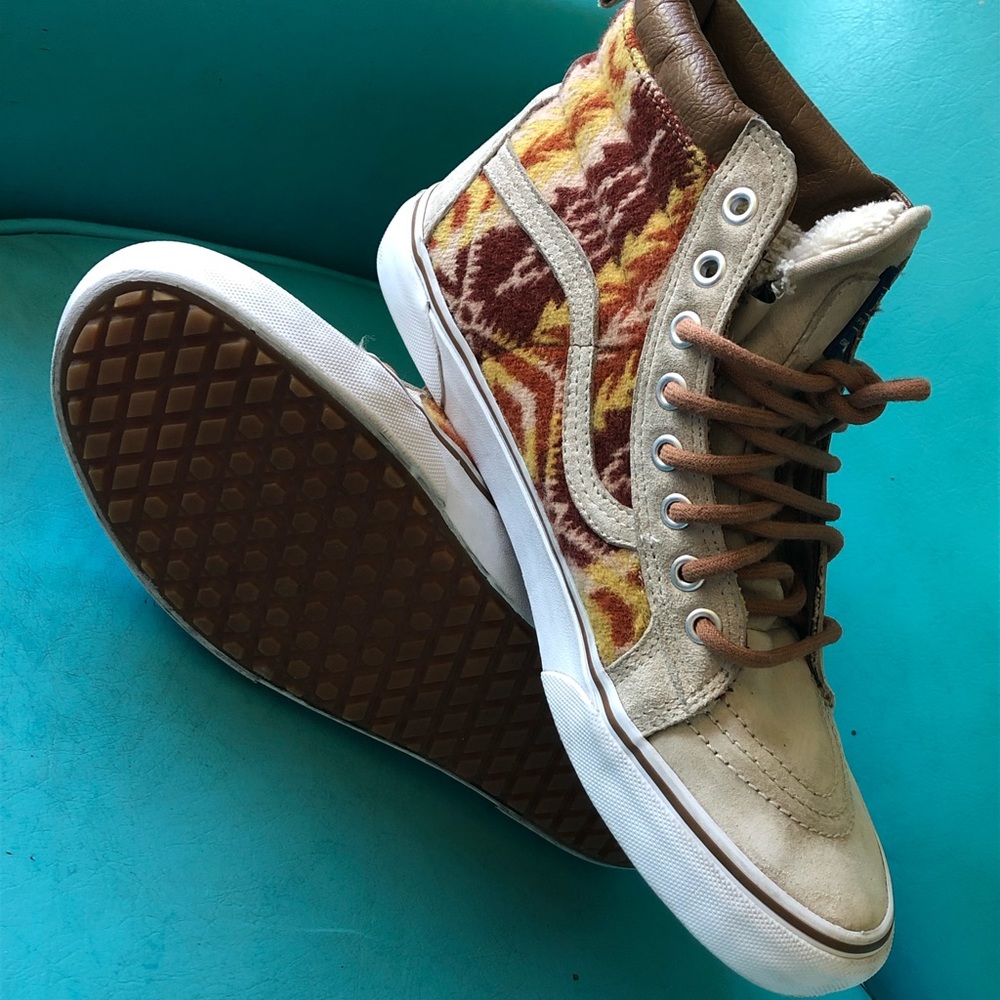 The Vans x Pendleton Sk8-Hi MTE